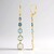 Orecchini in argento con Quarzo Bianco (KM by Juwelo)