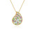 Collana in argento con Zircone Ratanakiri (KM by Juwelo)