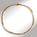 Collana in argento con Citrino (Adela Silber)