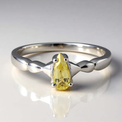 Anello in argento con Tormalina Cuprian