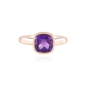Anello in argento con Ametista del Marocco