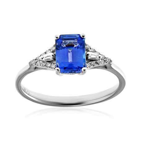 AAA-Tansanit-Goldring (CIRARI)