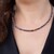 Collana in argento con Ematite Mistica