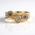 Bague en or et Diamant chocolat I2 (SUHANA)