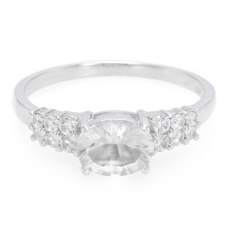 Bague en argent et Pétalite