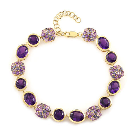 Amethyst-Silberarmband (KM by Juwelo)