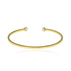 Brazalete en plata con Perla Freshwater (Joias do Paraíso)