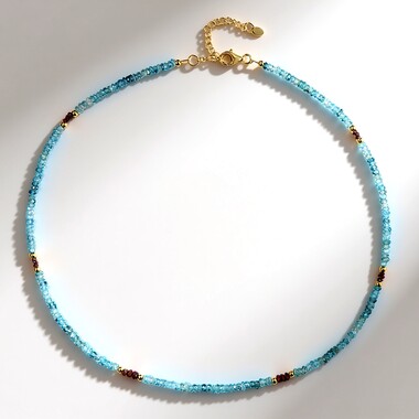 Collar en plata con Zircón de Ratanak Kirí