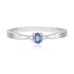 Ceylon Blue Sapphire Silver Ring