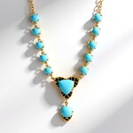 Collana in argento con Turchese Sleeping Beauty (Faszination Türkis)