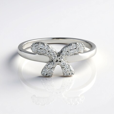 Anello in argento con Zircone
