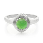 Imperial Chrysoprase Silver Ring