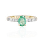 Sambia-Smaragd-Goldring