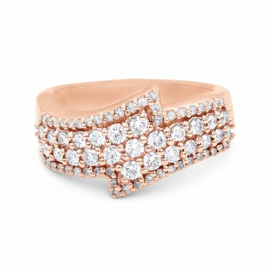 Gouden ring met Diamanten SI1 (G) (Annette)