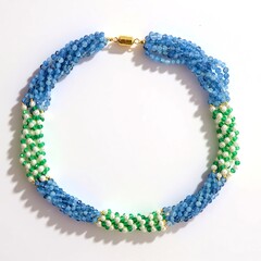 Collana in argento con Acquamarina Brasiliana (Riya)
