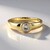 Bague en or et Diamant champagne I2 (de Melo Gold)