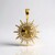 Pendentif en argent et Zircon jaune (Adela Silber)