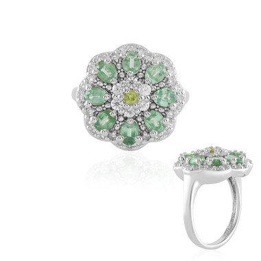 Mint-Kyanit-Silberring