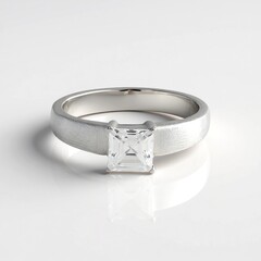 Anello in argento con Zircone