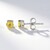 Orecchini in argento con Scapolite