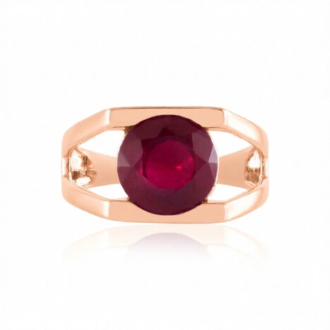 Anello in argento con Rubino del Madagascar (de Melo Essence)