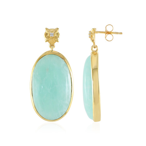 Orecchini in argento con Amazzonite