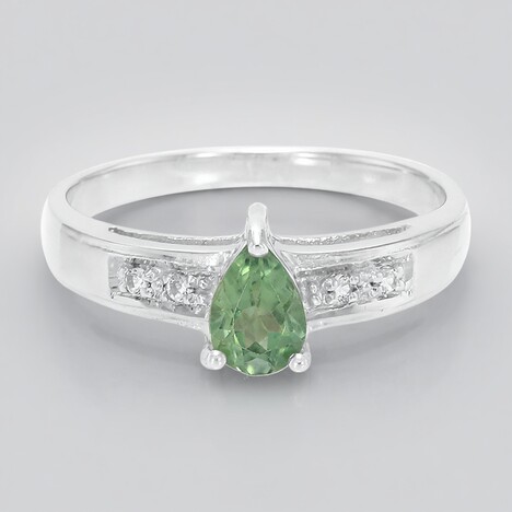 Anello in argento con Apatite Russa