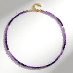 Collana in argento con Ametista Uruguay