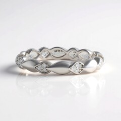 Anello in argento con Diamante I2 (H) (de Melo Essence)