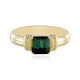 Benedito Green Tourmaline Silver Ring (Adela Silber)