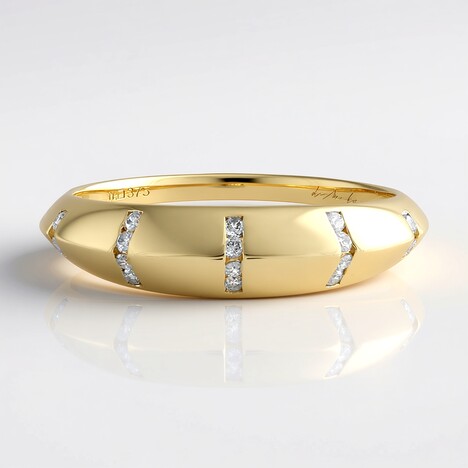 Bague en or et Diamant I2 (H) (de Melo Gold)