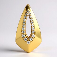 Ciondolo in oro con Diamante I2 (H)
