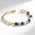Bracciale in argento con Perla Nera di Acqua Dolce (TPC)