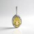 Ciondolo in argento con Berillo Giallo