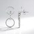 Orecchini in argento con Zircone