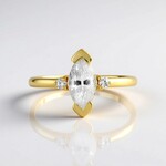 Anello in argento con Zircone