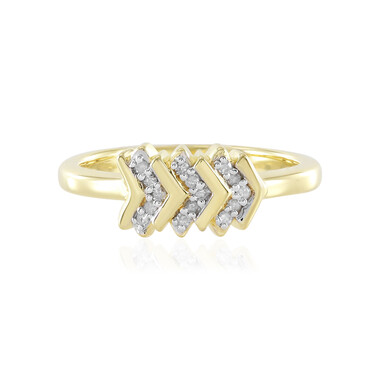 I2 (I) Diamant-Silberring