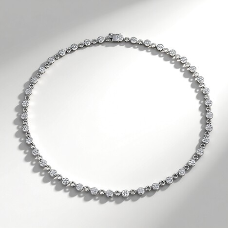Collana in argento con Zircone (Adela Silber)