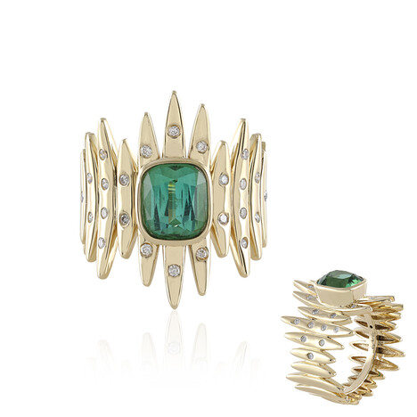 Brasilianischer Turmalin-Goldring (de Melo)