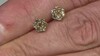 Pendientes en plata con Diamante champán I2 (de Melo Essence)