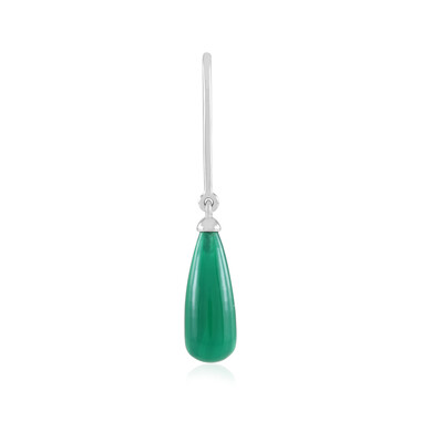 Grüner Onyx-Silberanhänger (MONOSONO COLLECTION)