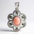 Pendentif en argent et Opale rose (Annette classic)