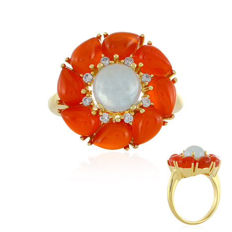 Aquamarin-Silberring