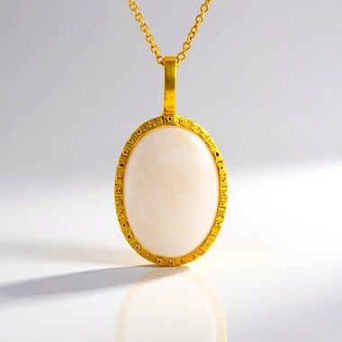 Collana in argento con Madreperla (Joias do Paraíso)