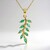 Collana in argento con Smeraldo Socoto