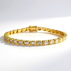 Bracciale in argento con Petalite