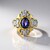 Anello in argento con Tanzanite (Gems en Vogue)
