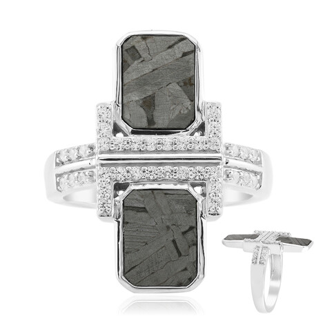 Aletai-Meteorit-Silberring