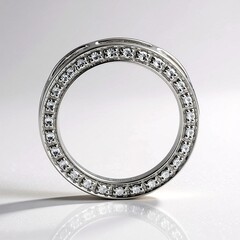 Ciondolo in argento con Diamante SI1 (G) (Annette)