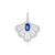 Kyanit-Silberanhänger